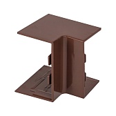 Угол внутренний для кабель-канала EKF 40х25 мм темное дерево (4 шт.) (ibd-40-25x4)