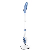 Швабра паровая Kitfort КТ-1004-1 белая/голубая