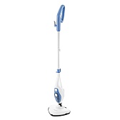 Швабра паровая Kitfort КТ-1004-1 белая/голубая