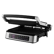 Электрогриль Kitfort КТ-1687 черный/серебро