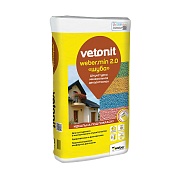 Штукатурка декоративная Vetonit Weber.Min Шуба 2 мм 25 кг Штукатурка декоративная Vetonit Weber.Min Шуба 2 мм 25 кг