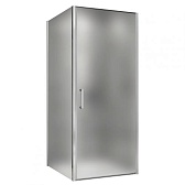 Душевой уголок Abber Sonnenstrand хром 100х85х195 см прямоугольник стекло матовое 6 мм (AG04100M-S85M)