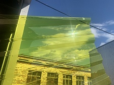 Профилированный поликарбонат SUNNEX МП-20 0,8 мм жёлтый