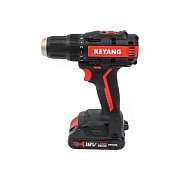 Шуруповерт аккумуляторный бесщеточный Keyang DD18BL-W (Set) 18 В 2 Ач Li-Ion 2 АКБ и ЗУ Шуруповерт аккумуляторный бесщеточный Keyang DD18BL-W (Set) 18 В 2 Ач Li-Ion 2 АКБ и ЗУ