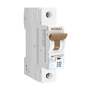 Автоматический выключатель Werkel 1P 63А 4,5 кА 220 В (a062493)