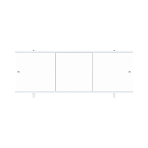 Экран для ванны Метакам Bravo ПВХ 148х60 см белый раздвижной (ЭПN_015505)