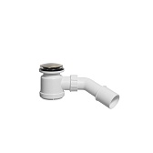 Сифон для душевого поддона McAlpine 1 1/2х40/50 мм регулируемый слив d40-55 мм с выпуском d70 мм с соединением 40/50 мм (MRS2CL-AB) Сифон для душевого поддона McAlpine 1 1/2х40/50 мм регулируемый слив d40-55 мм с выпуском d70 мм с соединением 40/50 мм (MRS2CL-AB)