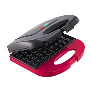 Вафельница Kitfort КТ-3659 черная/розовая