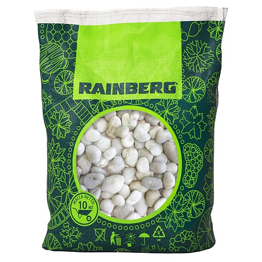 Галька морская Rainberg Жемчужная 10-20 мм 10 кг бежевая