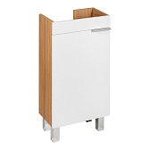 Тумба под раковину АСБ-Мебель Альба 40 см напольная белая/дуб янтарный (11676) Тумба под раковину АСБ-Мебель Альба 40 см напольная белая/дуб янтарный (11676)