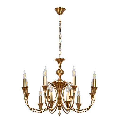 Люстра подвесная Arte Lamp Collinetta E14 480 Вт 8 кв.м (A4094LM-12PB) Люстра подвесная Arte Lamp Collinetta E14 480 Вт 8 кв.м (A4094LM-12PB)