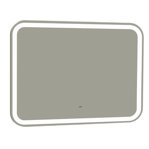Зеркало с подсветкой прямоугольное 80х60 см бесконтактный сенсор Raval Gassi Mild (GAS-M8060_O_B)
