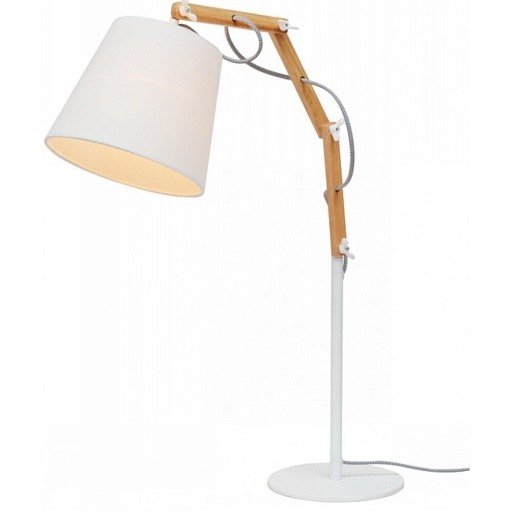 Лампа настольная E27 60 Вт Arte Lamp Pinocchio (A5700LT-1WH) Лампа настольная E27 60 Вт Arte Lamp Pinocchio (A5700LT-1WH)
