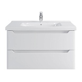 Комплект тумба с раковиной Sanstar Lanciano 100 см подвесная белая (314.1-1.5.1.К) Комплект тумба с раковиной Sanstar Lanciano 100 см подвесная белая (314.1-1.5.1.К)