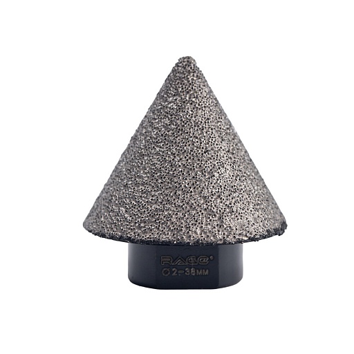 Фреза алмазная конусная Rage по керамограниту d2-38 мм для УШМ (559600)