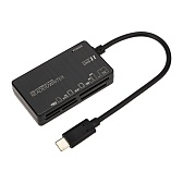 Картридер USB Type-C Rexant для SDXC/SDHC/SD/MMC (18-4118) Картридер USB Type-C Rexant для SDXC/SDHC/SD/MMC (18-4118)