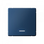 Выключатель Systeme Electric ArtGallery одноклавишный встраиваемый аквамарин с подсветкой (SE GAL001113)