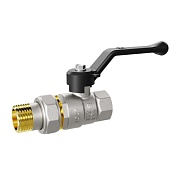 Кран шаровой латунный LD Pride 1 ВР(г) х 1 ВР(г) ручка со сгоном прямой (LD 47.317.25) Кран шаровой латунный LD Pride 1 ВР(г) х 1 ВР(г) ручка со сгоном прямой (LD 47.317.25)