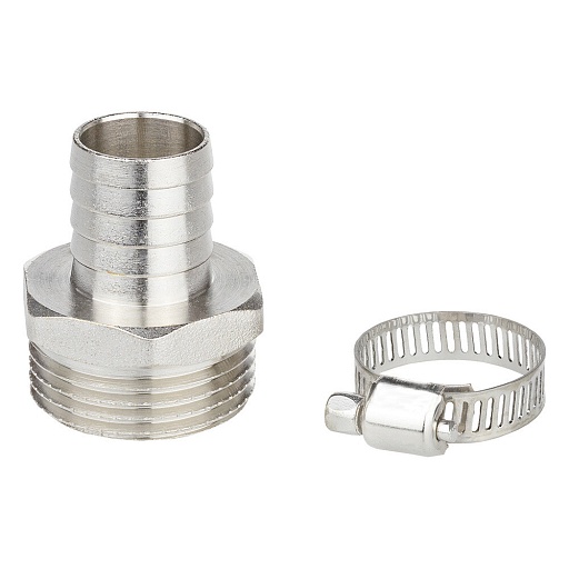 Комплект 3/4х1 для подключения садового шланга MasterProf наружная резьба латунный (ДС.020040) Комплект 3/4х1 для подключения садового шланга MasterProf наружная резьба латунный (ДС.020040)