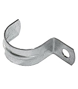 Скоба крепежная 25 мм однолапковая (50 шт.) (34810)