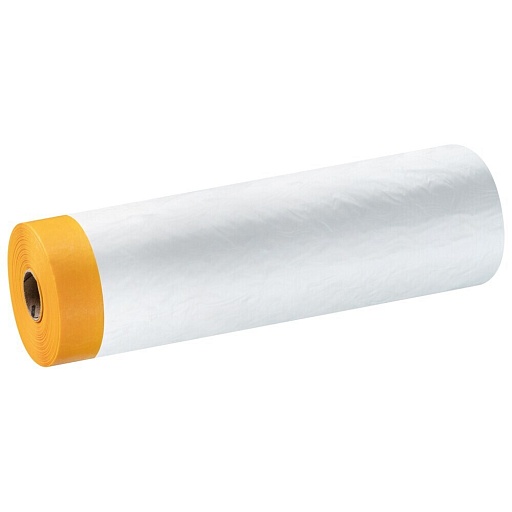 Пленка защитная Color Expert с малярной лентой на основе рисовой бумаги 2,7х16 м (43,2 кв.м)