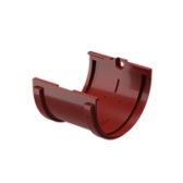 Docke STANDARD Соединитель желобов 120 мм (Красный 3005)