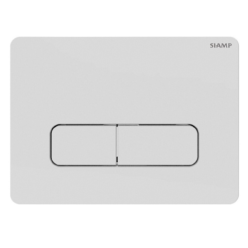 Клавиша смыва для инсталляций Siamp Hubble белая (10006935)