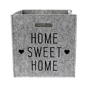 Органайзер для хранения Sweet Home 300х300х300 мм складной светло-серый