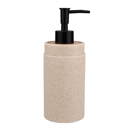 Дозатор для мыла Zenfort Дюна настольный полирезин бежевый (106554)