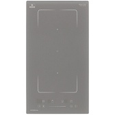 Варочная панель индукционная Krona Mysterium Max Ih 30 GR 2 конфорки графит