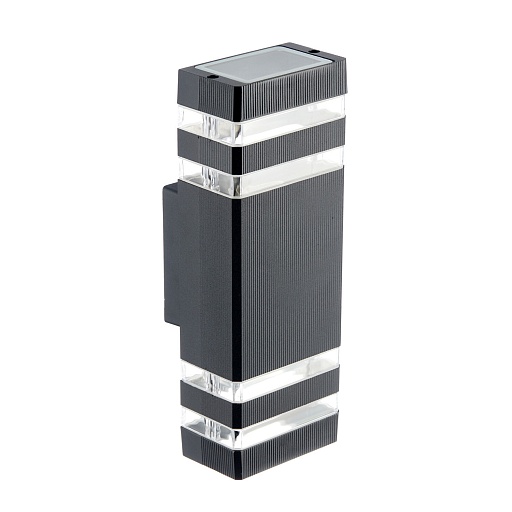 Светильник садово-парковый настенный Feron Техно черный E27 60 Вт IP54 (41154)