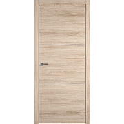 Дверь межкомнатная Urban2 600х2000 мм ПВХ сэнд велум глухая с замком и петлями