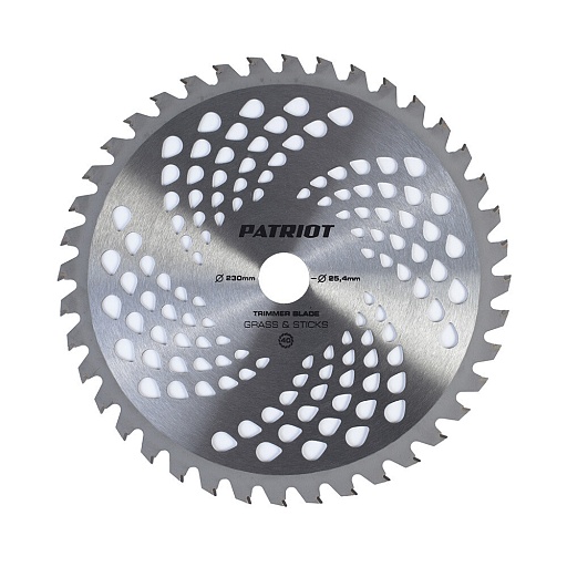 Нож для триммера Patriot TBS-40 40 зубьев (809115225) Нож для триммера Patriot TBS-40 40 зубьев (809115225)