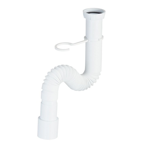 Сифон для раковины и мойки Wirquin Pro 1 1/2х40 мм без выпуска с соединением 40/50 мм (30717993)