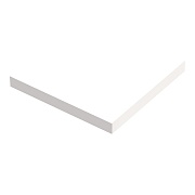 Экран для поддона Good Door Strong ABS-пластик 90х90х10 см квадрат белый (ЭЛ00136)