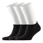 Носки мужские низкие Hesler кардная пряжа 44-46 черные (3 пары)