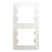 Рамка Systeme Electric Glossa трехместная перламутр (GSL000607)