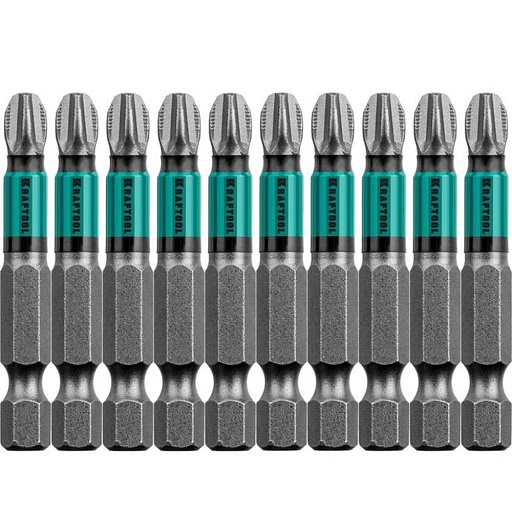 Бита Kraftool OPTIMUM (26122-3-50-10) PH3 магнитная 50 мм (10 шт.)