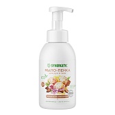 Мыло-пенка Synergetic для рук и тела миндальное мороженое 500 мл Мыло-пенка Synergetic для рук и тела миндальное мороженое 500 мл