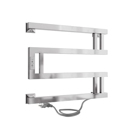 Полотенцесушитель электрический Indigo Muza 430х500 мм 64 Вт с терморегулятором хром Полотенцесушитель электрический Indigo Muza 430х500 мм 64 Вт с терморегулятором хром