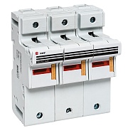 Предохранитель-разъединитель EKF PROxima 3P 125А 50 кА 500 В на DIN-рейку с индикацией (pr-22-58-3)