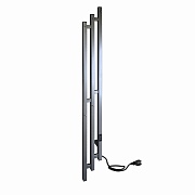 Полотенцесушитель электрический Indigo Sky Pro 1500х170 мм 138 Вт с терморегулятором графит металлик