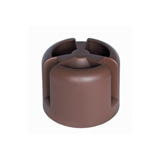 Колпак Krovent Hupcap для изолированного выхода d110 мм коричневый