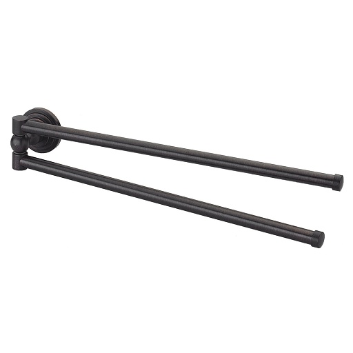 Полотенцедержатель WasserKraft Isar K-7300 450 мм двойной поворотный на шуруп металл темная бронза (K-7331) Полотенцедержатель WasserKraft Isar K-7300 450 мм двойной поворотный на шуруп металл темная бронза (K-7331)