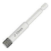 Коронка алмазная Diamond Industrial (DIDKVP10S10) по керамограниту d10 мм Коронка алмазная Diamond Industrial (DIDKVP10S10) по керамограниту d10 мм