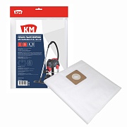 Мешок для пылесоса КМ 20 л к модели VC-1201/20 полиэстер для сухой и влажной уборки (5 шт.) (SBVC-20) Мешок для пылесоса КМ 20 л к модели VC-1201/20 полиэстер для сухой и влажной уборки (5 шт.) (SBVC-20)