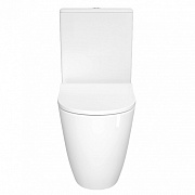 Унитаз-компакт Vitra Sento безободковый с горизонтальным выпуском с сиденьем микролифт белый (9830B003-7204) Унитаз-компакт Vitra Sento безободковый с горизонтальным выпуском с сиденьем микролифт белый (9830B003-7204)