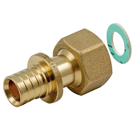 Соединитель прямой Tiemme 20 мм х 1/2 ВР(г) с накидной гайкой латунь (1710242) Соединитель прямой Tiemme 20 мм х 1/2 ВР(г) с накидной гайкой латунь (1710242)