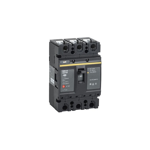 Автоматический выключатель в литом корпусе IEK Master ВА88-35 3P 250А 35 кА 400/690 В (SVA30-3-0250-02) Автоматический выключатель в литом корпусе IEK Master ВА88-35 3P 250А 35 кА 400/690 В (SVA30-3-0250-02)