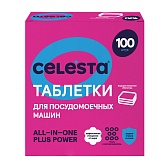 Таблетки Celesta All in one для посудомоечной машины 100 шт
